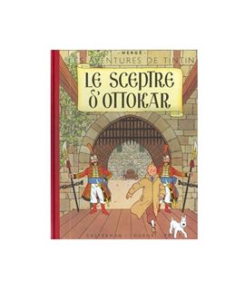 CASTERMAN - FACS. COLOR - LE SCEPTRE D´OTTOKAR - album-de-tintin-le-sceptre-d-ottokar-edition-fac-simile-couleurs-1947