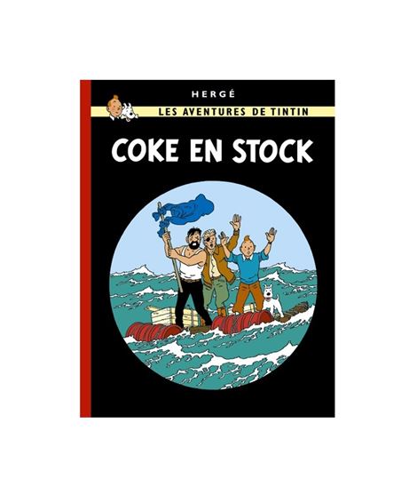 CASTERMAN - FACS. COLOR 19 - COKE EN STOCK - album-de-tintin-coke-en-stock-edition-fac-simile-couleurs-1958