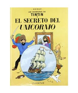 JUVENTUD 11 - EL SECRETO DEL UNICORNIO (CARTONÉ) - album-de-tintin-le-secret-de-la-licorne-ed-casterman_2