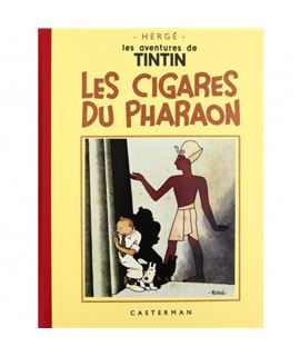 CASTERMAN - FACS. BLANCO Y NEGRO - LES CIGARES DU PHARAON - album-de-tintin-les-cigares-du-pharaon-edicion-fac-simile-negro-blan