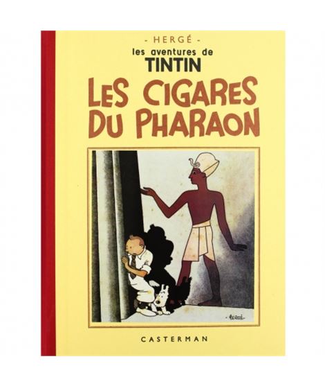 CASTERMAN - FACS. BLANCO Y NEGRO - LES CIGARES DU PHARAON - album-de-tintin-les-cigares-du-pharaon-edicion-fac-simile-negro-blan