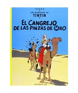 JUVENTUD 09 - EL CANGREJO DE LAS PINZAS DE ORO (CARTONÉ) - album-de-tintin-le-crabe-aux-pinces-d-or-ed-casterman_2