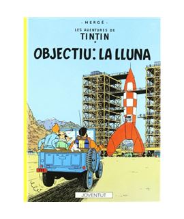 JOVENTUT 16 - OBJECTIU: LA LLUNA (CARTONÉ) - album-de-tintin-objectif-lune-ed-casterman_1