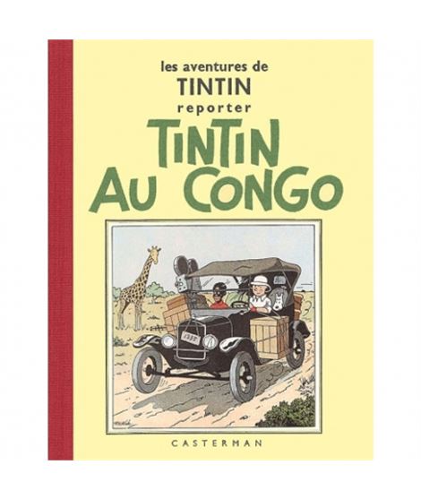 CASTERMAN - FACS. BLANCO Y NEGRO 02 - TINITN AU CONGO - album-de-tintin-tintin-au-congo-edicion-fac-simile-negro-blanco-n2