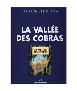 LIVRE ARCHIVE ATLAS - LA VALLÉE DES COBRAS - ref-2544005-album-les-archives-de-tintin-la-valee-des-cobras-fr