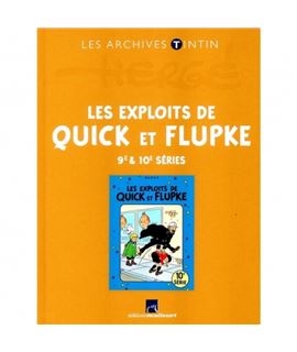 LIVRE ARCHIVE ATLAS - LES EXPLOITS DE QUICK ET FLUPKE SERIES 9,10 - 2544010