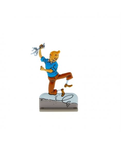 Figurine Métal Tintin au Congo 29215 Moulinsart