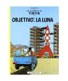 JUVENTUD 16 - OBJETIVO: LA LUNA (RÚSTICA) - album-de-tintin-objectif-lune-ed-casterman