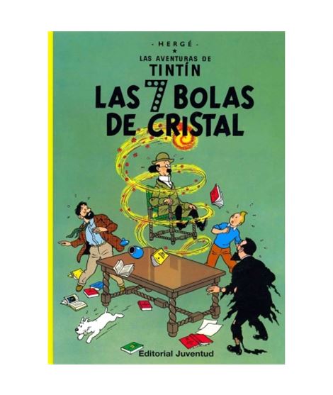 JUVENTUD 13 - LAS 7 BOLAS DE CRISTAL (RÚSTICA) - album-las-aventuras-de-tintin-las-siete-bolas-de-cristal