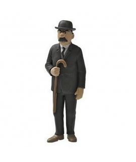 FIGURA PVC-DUPONT BASTON-9CM - figura-de-coleccion-tintin-hernandez-con-su-baston-9cm-moulinsart-42445-2015