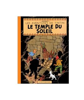 CASTERMAN - FACS. COLOR - LE TEMPLE DU SOLEIL - album-de-tintin-le-temple-du-soleil-edition-fac-simile-couleurs-1949