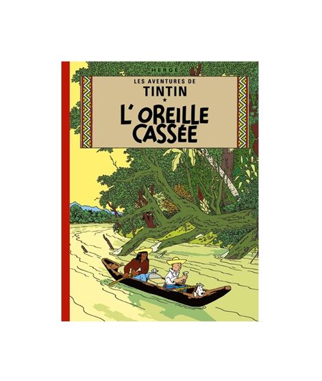 CASTERMAN - FACS. COLOR - L´OREILLE CASSÉE - album-de-tintin-l-oreille-cassee-edition-fac-simile-couleurs-1943