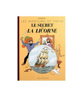 CASTERMAN - FACS. COLOR 11 - LE SECRET DE LA LICORNE - album-de-tintin-le-secret-de-la-licorne-edition-fac-simile-couleurs-1943