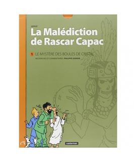 LA MALEDICTION DE RASCAR CAPAC VOL.1 - herge-la-malediction-de-rascar-capac-le-mystere-des-boules-de-cristal-tomo-1