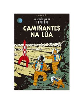 ZEPHYRUM 17 - TINTÍN CAMIÑANTES NA LÚA - GALLEGO - las-aventuras-de-tintin-aterrizaje-en-la-luna-gallego-1