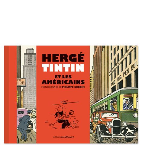 HERGÉ, TINTIN ET LES AMÉRICAINS - 24482-herge-tintin-et-les-americains-book-philippe-goddin-fra-1