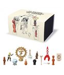 BOX - MUSEO IMAGINARIO DE TINTÍN - cofre-de-13-figuritas-moulinsart-tintin-coleccion-museo-imaginario-46530-2021