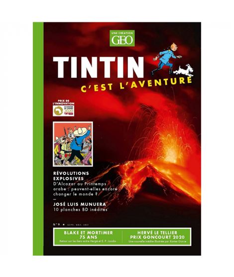 GEO - TINTIN C´EST L´AVENTURE 09 - revista-geo-edition-tintin-c-est-l-aventure-les-revolutions-n9-fr-2021