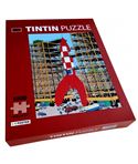PUZZLE - LANZAMIENTO COHETE - 1000 PIEZAS - puzzle-tintin-despegue-del-cohete-lunar-con-poster-50x665cm-81549-2019