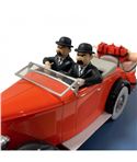 COCHE ESCALA 1/24 - 56 - 201 ROADSTER CABRIOLET - TINTIN AU PAYS DE L´OR NOIR - coche-1-24-201-roadster-dupond (3)