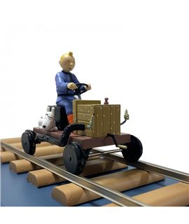 COCHE ESCALA 1/24 - 59 - LA DRAISINI A MOTEUR - TINTIN AU PAYS DES SOVIETS - coche-1-24-vagon-motorizado-soviets (1)