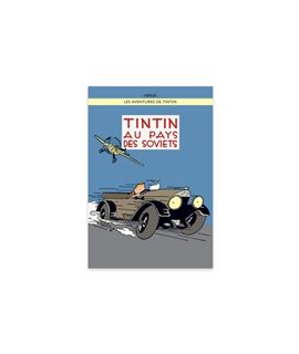 POSTAL DE PORTADA - TINTIN AU PAYS DES SOVIETS (COLOR) - 300913