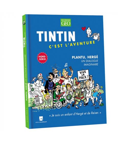 GEO - TINTIN C´EST L´AVENTURE, PLANTU, HERGÉ - hors-serie-n02-geo-edition-tintin-c-est-l-aventure-plantu-y-herge-fr-2022