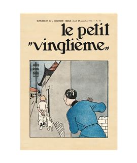 POSTAL DE PORTADA PETIT VINGTIÈME - LE LOTUS BLEU Nº 39 - 300220