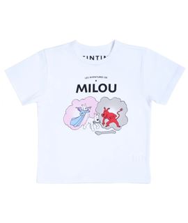 CAMISETA MILÚ ÁNGEL Y DEMONIO BLANCA - 904001-2